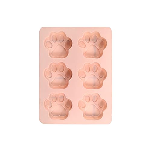 6 Hohlraum Niedliche Katzenpfote Silikonform Fondant Schokoladenform Kuchen Dessert Form Küche Back Versorgung Colon Choppy Schimmelpilze Sicher Und Langlebig von KHZen