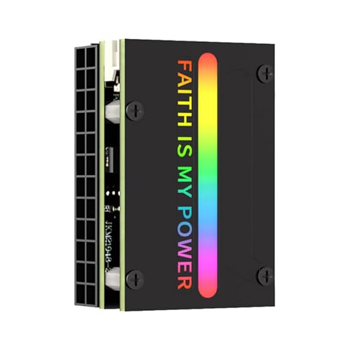90 Grad 24 Pin Adapterscheibe Integriertes LED Licht Für Echte Fahrgestellverkabelung Und Verbesserte Kühlung 90 Grad 24 Pin Adapterscheibe Integriertes LED Licht Für Echte Fahrgestellverkabelung Und Verbesserte Kühlung von KHZen