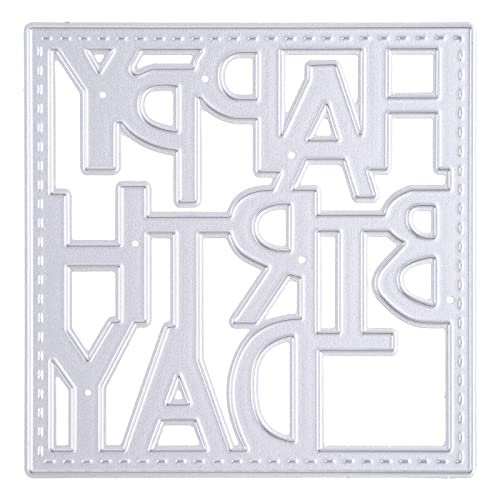 Alles Zum Geburtstag Schneiden Stirschen Kohlenstoffstahl Schablone Dekorative Präge Stirbt Für Geburtstagskarten Und Scrapbooking Metall Stanze Für Ohrringe Kartenmaking Leder Metall von KHZen