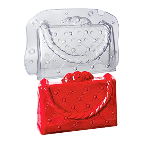 Clear Chocolate Schimmelpilze Handtasche Geformte Fondantform Kuchen Dekorationswerkzeuge Süßigkeiten Backform Leicht Zu Reinigen Schokoladenform von KHZen