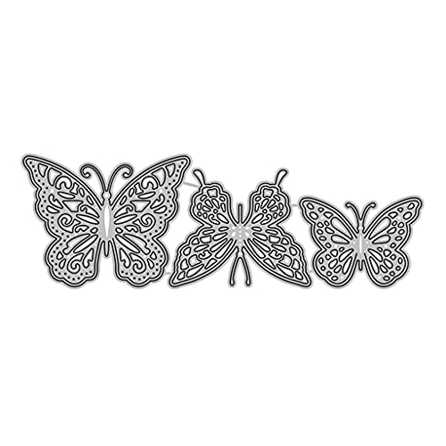 Drei Schmetterlinge Metall Schneidstirme Schablone Scrapbooking Album Paper Card Scrapbooking Die Schnitte von KHZen