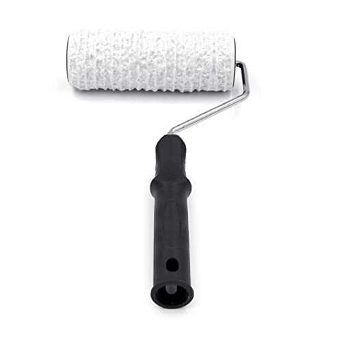 Haushaltsdiy Farbe Präge Roller Art Pinsel Konstruktion Werkzeug Ziegelwalze Für Wandfarbe Textur Rolling Blumenrolle Kit Tablett Foam Verlängerung Sauberer Wasser Spinner Für Malen von KHZen