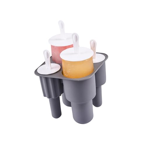 Hitzebeständige Flexible Silikon Eisform Set Für Handwerksliebhaber Kreative 4 Hohlraumbahnstiel Maker Tablett Hitzebeständige Flexible Silikon Eisform Set Für Handwerksliebhaber Kreative 4 Hohlraumbahnstiel Maker Tablett von KHZen