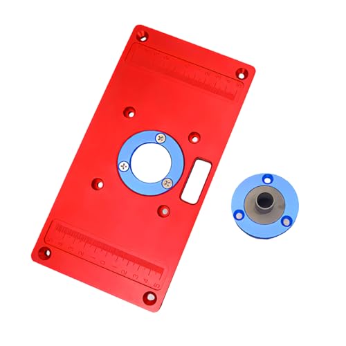 Holzbearbeitungs Router Tisch Einsatzplatte Mit 2 Guide Ringen 180 ° Rotierender Dreher RT0700C Schwerlast Aluminiumkonstruktion Holzbearbeitungs Router Tisch Einsatzplatte Mit 2 Guide Ringen 180 ° Rotierender Dreher RT0700C Schwerlast Aluminiumkonstruktion von KHZen