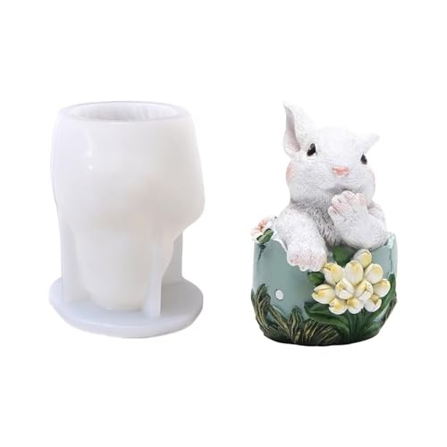 Home Dekoration Schimmel Silikon Ornament Form Kaninchen Figurförmiger Schreibtisch Adorment Form Schmuck Handwerk Werkzeug Home Dekoration Schimmel Silikon Ornament Form Kaninchen Figurförmiger Schreibtisch Adorment Form Schmuck Handwerk Werkzeug von KHZen