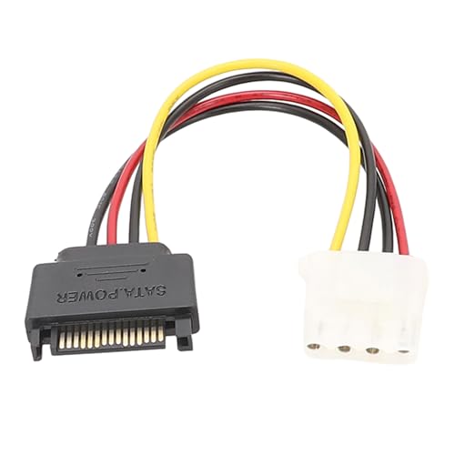 KHZen Big 4Pin Bis 15 Pin Netzkabel Adapterkabel Big 4pin Zum Antrieb Festplattenkabel Stromkabel von KHZen