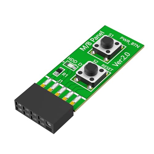 KHZen Durabilität PCB Materials 10Pin Switching Board Adapter Resets Taste Board Für Computer Mainboard Testwartung KHZen Durabilität PCB Materials 10Pin Switching Board Adapter Resets Taste Board Für Computer Mainboard Testwartung von KHZen