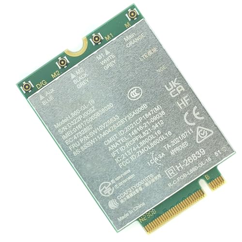 KHZen L860-GL-16 4G LTE Schnellgeschwindigkeit Für PC Integration Mit Gigabit Download Geschwindigkeiten Für L13 P14S P16 T14 T16 von KHZen