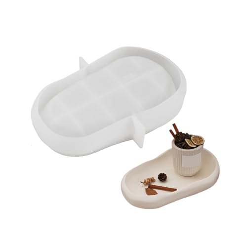 Künstlerische Large Tablett Schöpfungsformen Zartes Display Tablett Silikonform Für Schmuck Und Kleine Artikelorganisatoren Herstellt von KHZen