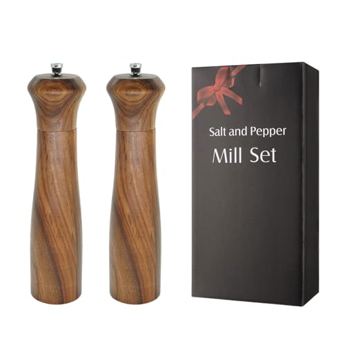 Manuelles Holzsalze Und Gewürze Mühle Set Ein Verstellbarer Schleifmechanismus Funktionales Holz Paprika Mühle Praktisches Schleifwerkzeug Manuelles Holzsalze Und Gewürze Mühle Set Ein Verstellbarer Schleifmechanismus Funktionales Holz Paprika Mühle Praktisches Schleifwerkzeug von KHZen