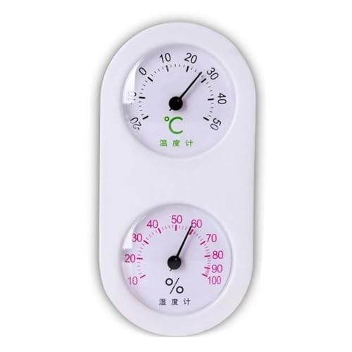 Mechanische 2 In 1 Thermohygrometer Hohe Hydrometer Hygrometer Thermometerwand Für Babyroom Gewächshäuser von KHZen