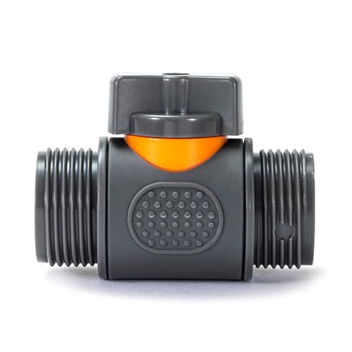 Mehrzweck 3/4 Zoll Externer Gewinde Schnellanschluss Zwei Ventile Mit Einfachem Schalter Wasserverteiler Für Gartenrohre von KHZen