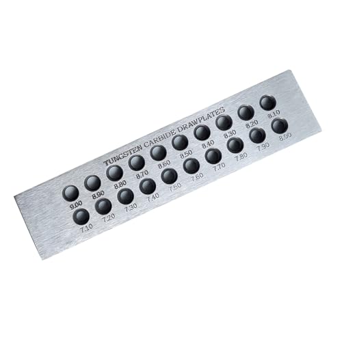 Multifuntioanl Draht Drawplate Schmuckherstellung Werkzeug Ziehplatte Drahtformingplatte Kohlenstoffstahl Textur Für Juweliere Schmuck Workshop Accessoire Vorhanden Multifuntioanl Draht Drawplate Schmuckherstellung Werkzeug Ziehplatte Drahtformingplatte Kohlenstoffstahl Textur Für Juweliere Schmuck Workshop Accessoire Vorhanden von KHZen