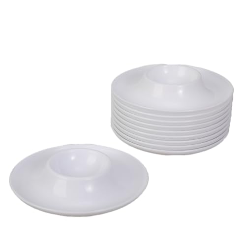 Packung Von 10 Plastikeiern Lagerbehälter Plastik Eierbecher Mit Basis Zum Servieren Von Frühstücksbrunch Küche Gadgets von KHZen