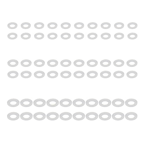 Packung Von 60 Nylon Waschmaschinen Möbelbauteile Weiße Robuste Abstandshalter Für Handwerksprojekte Und Professionelle Reparaturen Packung Von 60 Nylon Waschmaschinen Möbelbauteile Weiße Robuste Abstandshalter Für Handwerksprojekte Und Professionelle Reparaturen von KHZen