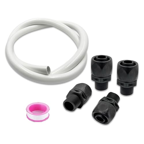 Poolschlauch Mit 4 Schnellanschluss Adaptern Pool Pumpschlauch Kits Ersatz Für Pumpe & Pool Cleaner von KHZen