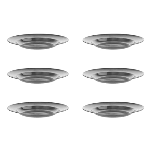 Praktische Stahl Servierschale Metallschale Stahlplattenplatten Für Die Zubereitung Und Portion Von Lebensmitteln von KHZen