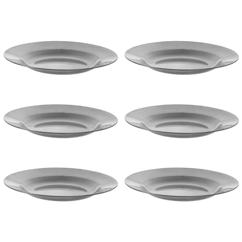 Praktische Stahl Servierschale Metallschale Stahlplattenplatten Für Die Zubereitung Und Portion Von Lebensmitteln von KHZen
