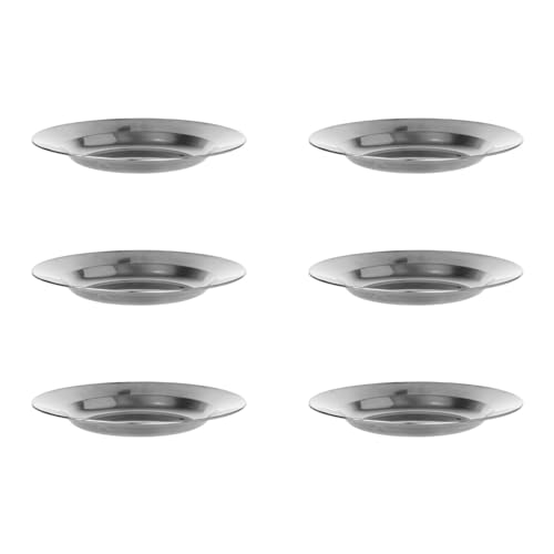 Praktische Stahl Servierschale Metallschale Stahlplattenplatten Für Die Zubereitung Und Portion Von Lebensmitteln von KHZen