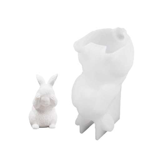 Praktisches Robustes Silikonform Accessoire Für Kaninchen Kerzenhalter Tragbar Für Handgefertigte Geschenke Und Zuhause von KHZen