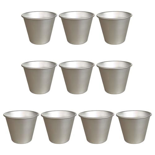 Set Von 10 Tassen Mit Nicht Stick Tassen Bequeme Aluminums Eiertorte Tasse Ofen Safe Cupcakes Formen Metall Darioles Formen Set Von 10 Tassen Mit Nicht Stick Tassen Bequeme Aluminums Eiertorte Tasse Ofen Safe Cupcakes Formen Metall Darioles Formen von KHZen