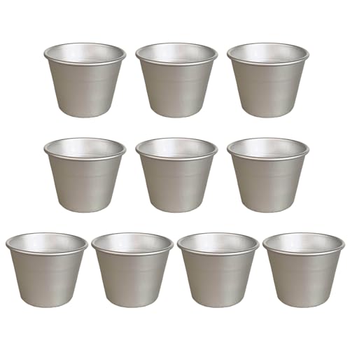 Set Von 10 Tassen Mit Nicht Stick Tassen Bequeme Aluminums Eiertorte Tasse Ofen Safe Cupcakes Formen Metall Darioles Formen Set Von 10 Tassen Mit Nicht Stick Tassen Bequeme Aluminums Eiertorte Tasse Ofen Safe Cupcakes Formen Metall Darioles Formen von KHZen