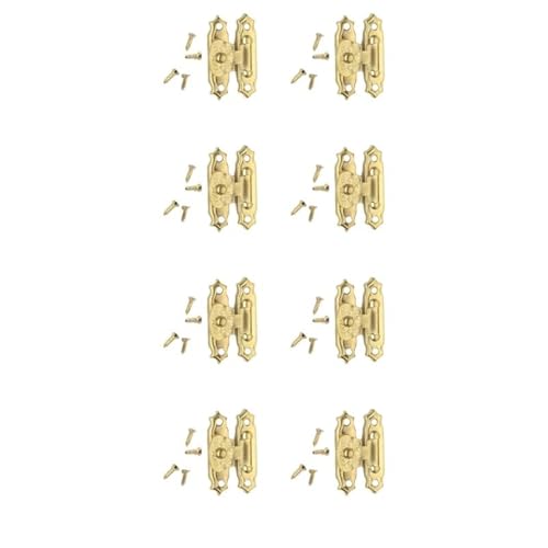 Set Von 8 Mehrzweck Retro Hasp Resseln Und Scharnieren Für Home Dekoration Und Handwerksvorräte Mit Schrauben Designs Eisen Türklammern Set Von 8 Mehrzweck Retro Hasp Resseln Und Scharnieren Für Home Dekoration Und Handwerksvorräte Mit Schrauben Designs Eisen Türklammern von KHZen