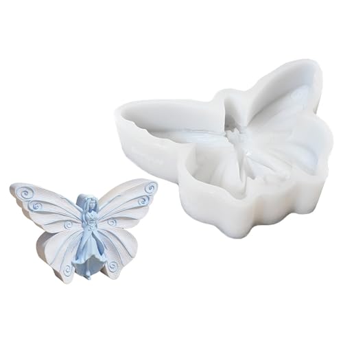 Silikonform Schmetterling Feen Feen Kerzenformen Ornament Formen Plastern Formen Handgefertigte Gussformen Epoxidharzformen Silikonform Schmetterling Feen Feen Kerzenformen Ornament Formen Plastern Formen Handgefertigte Gussformen Epoxidharzformen von KHZen
