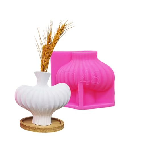 Skulpturformen Schreibtisch Ornament Formen Vase Formen Pflanzerformen Gestreifte Form Pflanzerform Geeignet Für Eigenheimdekorationen von KHZen