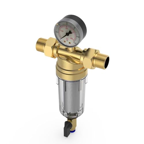 Starke Messingwasser Pre Filter Systeme Rostbezogene Messingwasserfilter 1/2 Zoll Oder 3/4in Für Rohr Und Haushaltsgeräte von KHZen