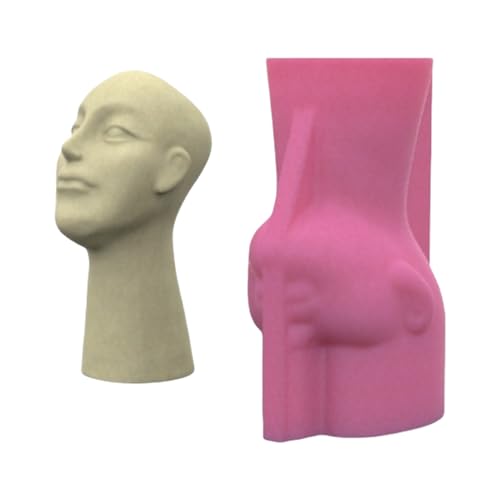 Sukkulente Pflanzerformform Form Flexible Vase Formen Menschliche Gesichtsform Blütenknopfform Die Für Die Herstellung Von Pflanzgefäß Geeignet von KHZen