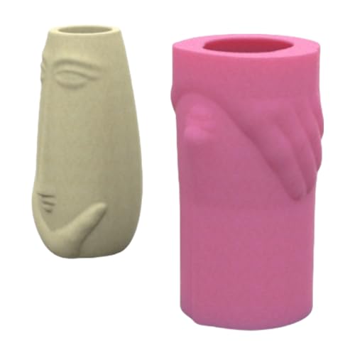 Sukkulente Pflanzerformform Form Flexible Vase Formen Menschliche Gesichtsform Blütenknopfform Geeignet Um Blütenknopf Zuzubereiten von KHZen