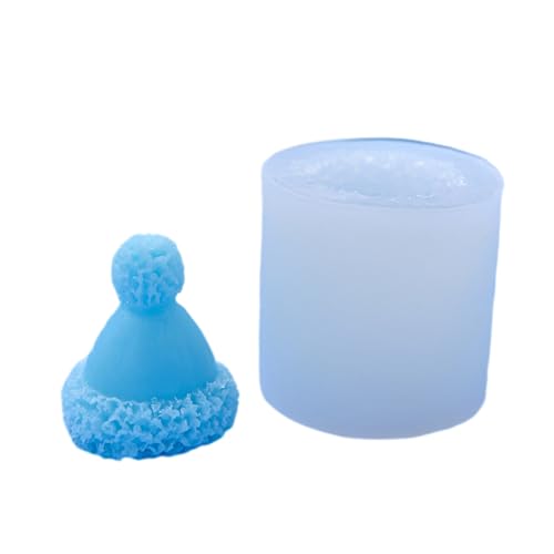 Weihnachtshut Silikon Kuchenform Party Schöner Schokoladen Fondant Backform Weihnachtsmütze Form Süßigkeiten Backform Hat Schokoladenform Wiederverwendbar Und Langlebig Silikonform von KHZen