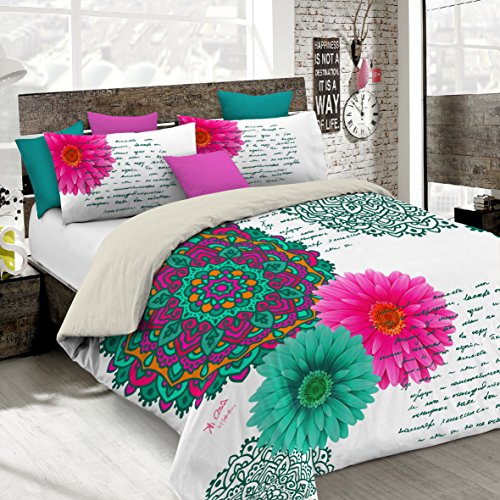 KI-OSA Italian Bed Linen Kiosa Bettbezug, KIO 605, DOPPEL von Ki Osa by Matteo Bosio