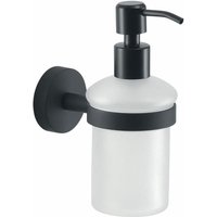 180Ml Seifenspender Aus Satiniertem Glas Und Schwarzem Edelstahl Violetta 180Ml Seifenspender Aus Satiniertem Glas Und Schwarzem Edelstahl Violetta von KIAMAMI VALENTINA