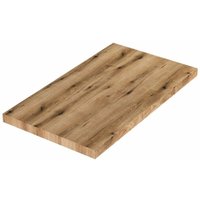 80 Cm Aufsatzwaschtischplatte In Eiche Natur von KIAMAMI VALENTINA