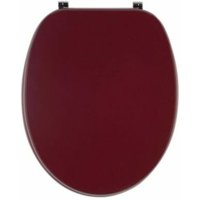 Kiamami Valentina - Amaranth Rot Gefärbter Universal-Toilettensitz von KIAMAMI VALENTINA