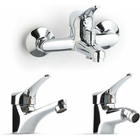 Badarmaturen-Set 3-Teilig - Waschbecken, Bidet, Badewanne Cembra von KIAMAMI VALENTINA