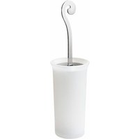 Kiamami Valentina - Bodenstehender Verchromter Toilettenbürstenhalter, Vintage Design Lucrezia von KIAMAMI VALENTINA