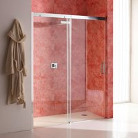Duschtür Für Nische 120 Cm Aus Transparentem Glas Modell Dream Mit Festem Element Links von KIAMAMI VALENTINA