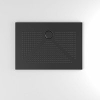 Kiamami Valentina - Duschwanne 70X100 Aus Keramik Schwarz Delfino von KIAMAMI VALENTINA