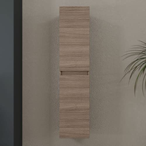 HÄNGESCHRANK MIT 2 TÜREN NATURHOLZ 170x30 CM von KIAMAMI VALENTINA