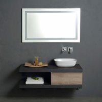 Hängemöbel Für Das Badezimmer 120 Cm Modulares Modell Mit Waschbecken von KIAMAMI VALENTINA