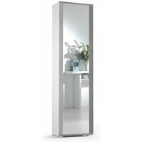 Hochschrank H 182Cm Betongrau Mit Spiegel von KIAMAMI VALENTINA