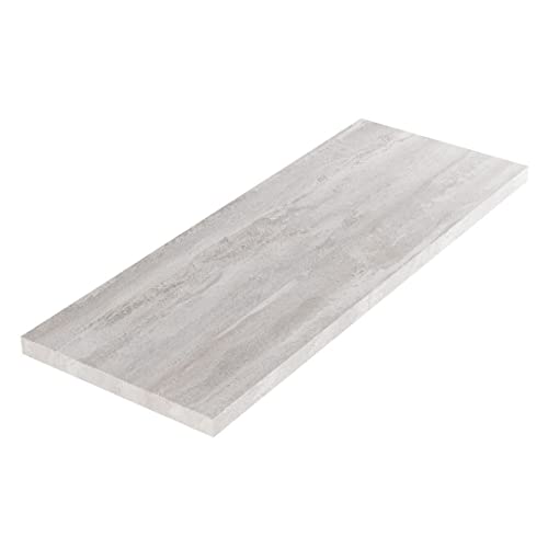 KIAMAMI VALENTINA 120cm Badezimmer Waschtischplatte in Betonoptik von KIAMAMI VALENTINA