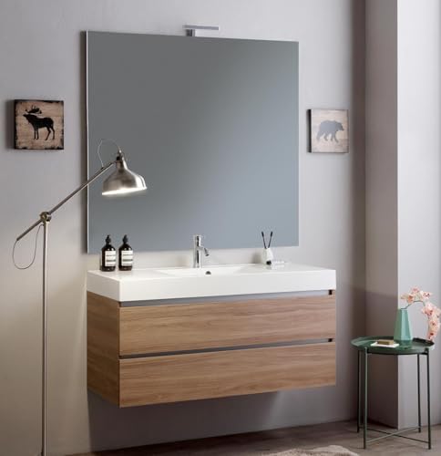 KIAMAMI VALENTINA Möbelset für das Badezimmer in Optik-Natureiche | Vittoria von KIAMAMI VALENTINA