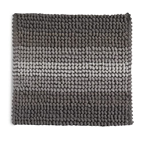 KIAMAMI VALENTINA Rutschfester Teppich 50x50 aus Baumwolle und taubengrauer Mikrofaser Benjamin KIAMAMI VALENTINA Rutschfester Teppich 50x50 aus Baumwolle und taubengrauer Mikrofaser Benjamin von KIAMAMI VALENTINA