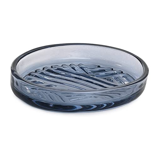 Kornblumenblaue Seifenschale aus Glas von KIAMAMI VALENTINA