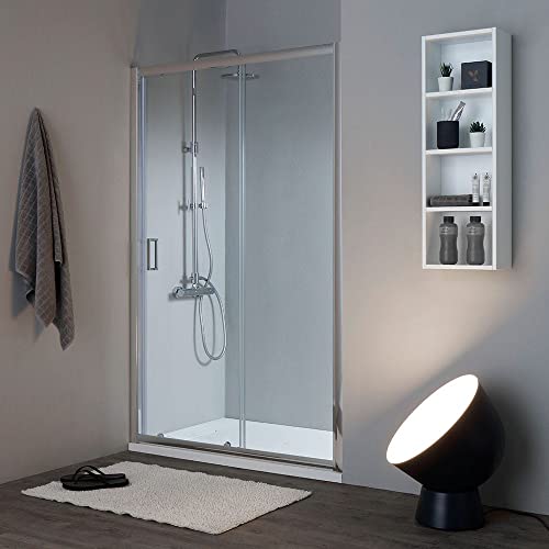 KIAMAMI VALENTINA Schiebe-Nischenduschtür 110 cm Klarglas | New giada von KIAMAMI VALENTINA