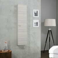 Kiamami Valentina - Bad Hochschrank Hängend Eintürig Quercia Grigio Facile von KIAMAMI VALENTINA